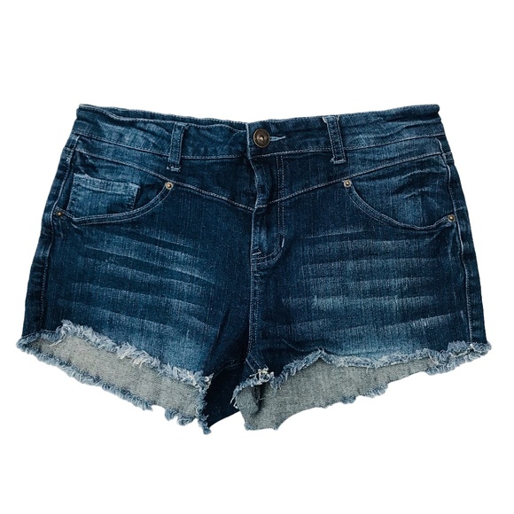 Rue21 Pants - Rue 21 Dark Wash Cut-off Shorts